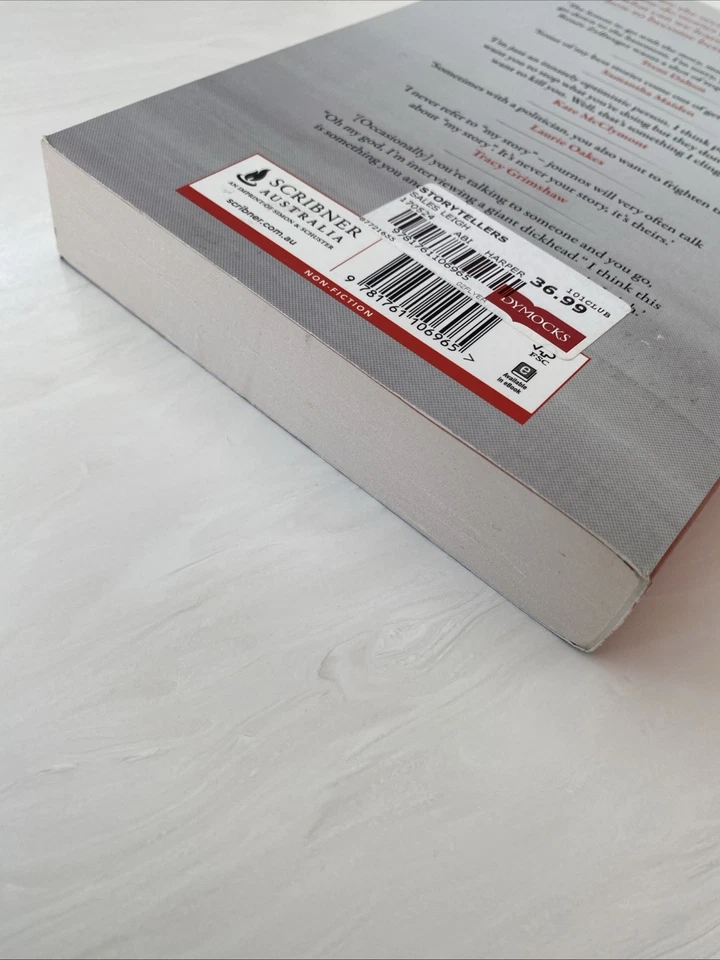 Storytellers by Leigh Sales. Very Good Condition. Free tracked delivery - image 4 of 4