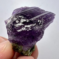 109 Carat Ultra Rare Purple Scapolite Combine Diopside Specimen From Afghanistan