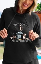 Women s XL Black Pullover Hoodie Long Sleeve ...