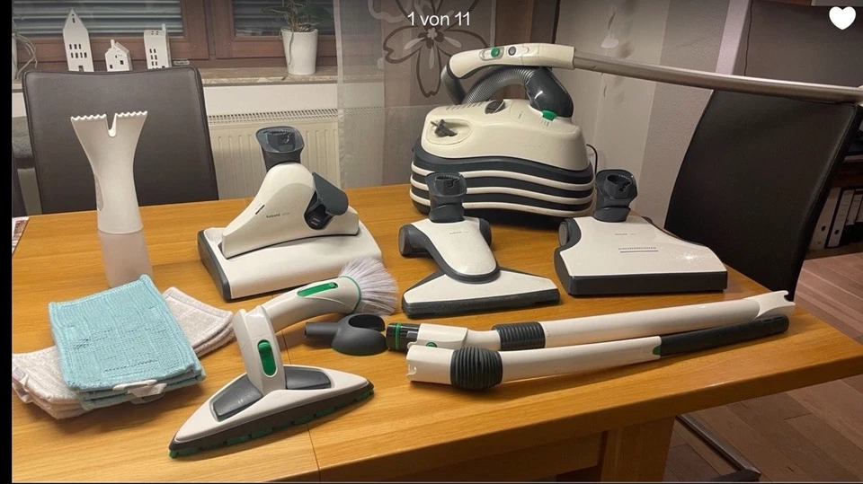 Vorwerk Kobold VT300 Bodenstaubsauger mit Hartbodenreiniger SP530 - Bild 3 von 4