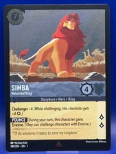 Simba - Returned King #215 Preise | Lorcana First Chapter