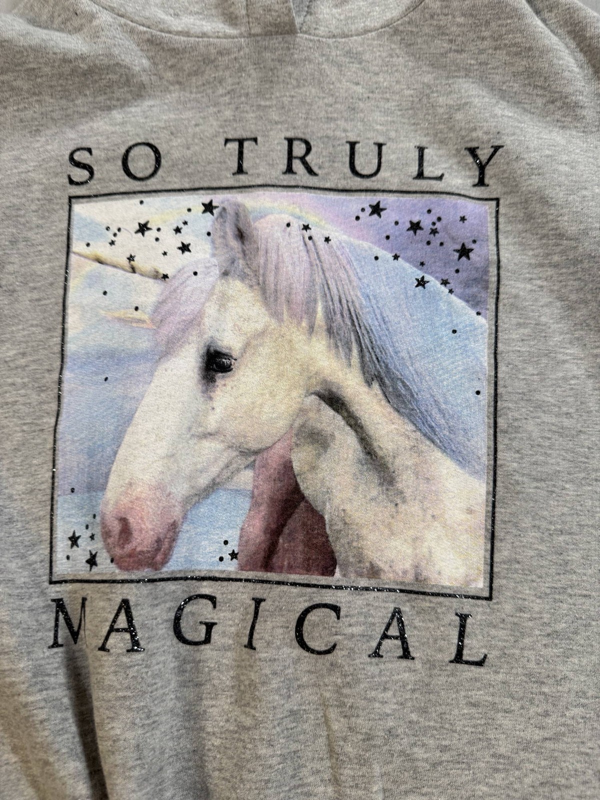TU Unicorn Graphic Hoodie Age 12 Years image 2