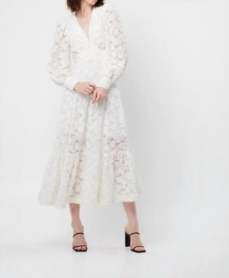 Elliatt Richter Lace Midi Dress Size M