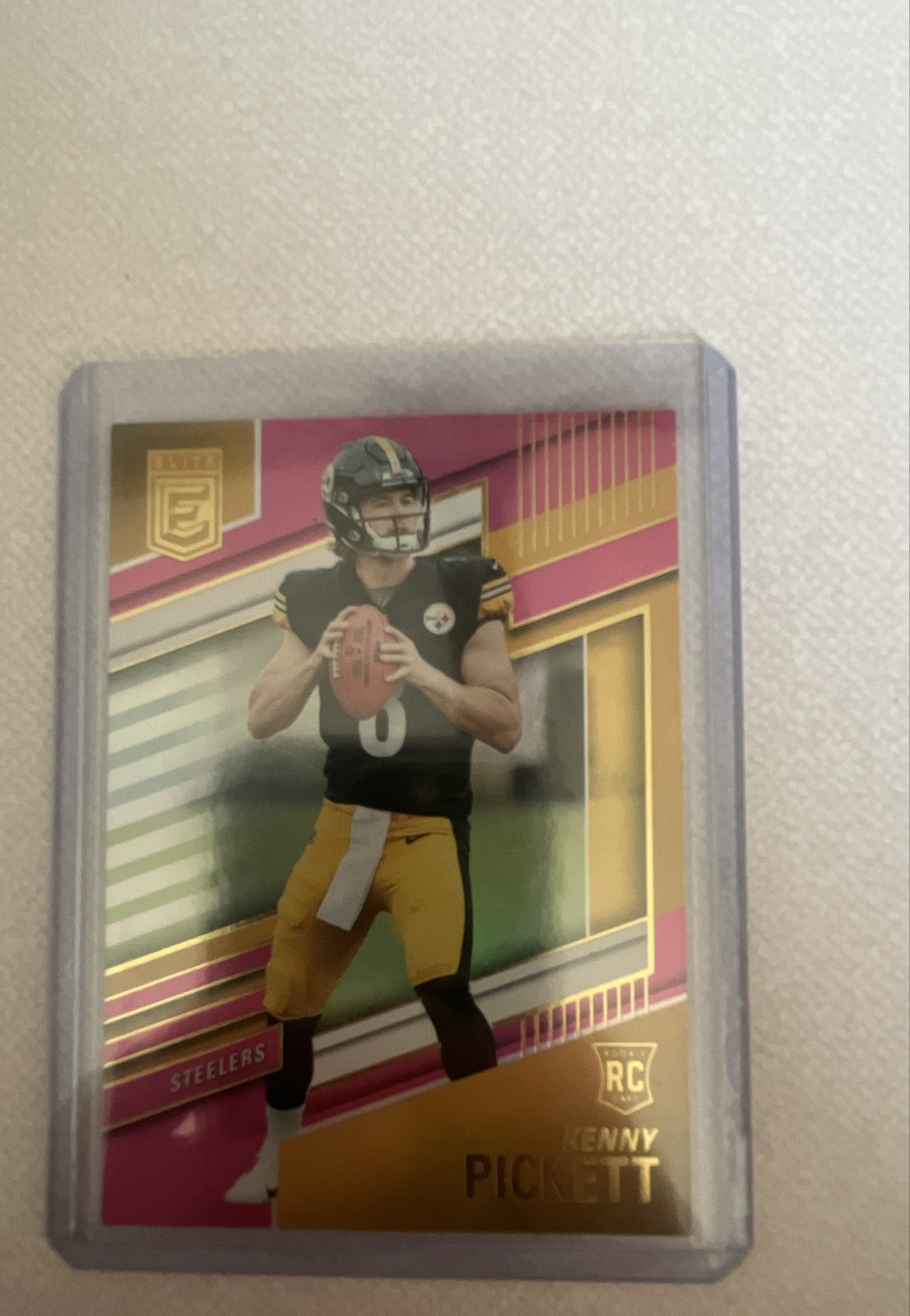 2022 Panini Donruss Elite - Rookies Kenny Pickett #101 Pink (RC)