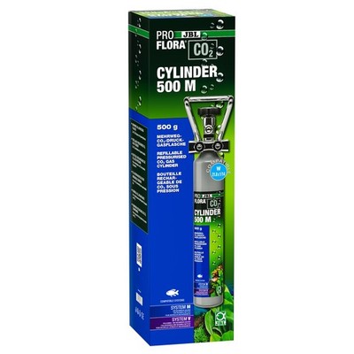 JBL PROFLORA CO2 CYLINDER 500 M und 2000 M Mehrweg-Vorratsflasche CO2 Aquarien