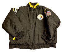 1990S PITTSBURGH STEELERS PRO PLAYER PUFFER JACKET XL NFL EXCLUSIVE