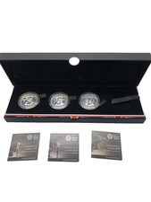 2012 Countdown to London Olympics RM QEII UK Silver Proof Coin Set 925 Boxed