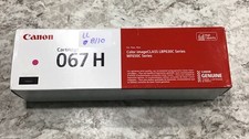Canon 067H / 5104C001 High-Capacity Magenta Toner Cartridge New Sealed