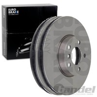 2X Eurobrake Bremsscheiben 332Mm BelÜFtet Vorne Passend FÜR BMW X5 X6 |