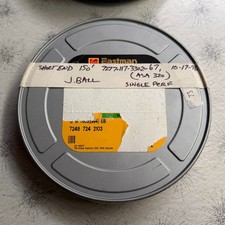 Kodak VISION 320T Color Negative Movie Film Stock 150 short end single perf