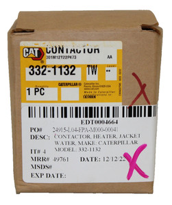 CATERPILLAR 332-1132 TW JACKET WATER HEATER CONTACTOR NEW