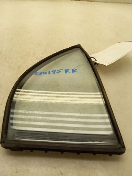 93-97 TOYOTA COROLLA LADO PASAJERO PUERTA TRASERA VENTILACIÓN CRISTAL Foto 2 de 4