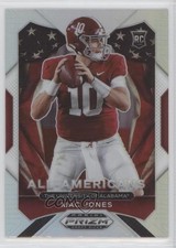 2021 Panini Prizm Draft Picks All-American Silver Prizm Mac Jones #183 4m3