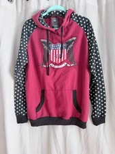 EUC Vintage Enyce Hoodie Large Baggy Embroidered Hip Hop Y2K Hood Sean Combs