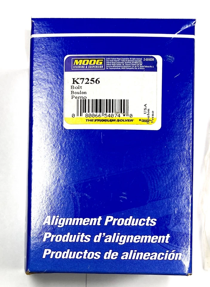 Alignment Camber Kit Moog K7256 Chevy Chrysler Dodge Mazda Nissan Plymouth Ram + - Image 2 of 3