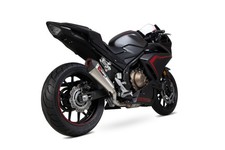 Honda CBR500 R 19-25 Scorpion Serket Scarico Conico Spazzolato SS Slip-on RHA186SEO