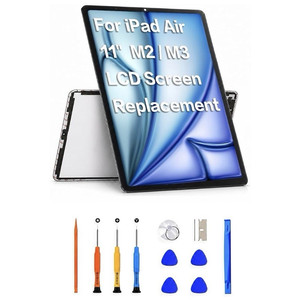 11” LCD Screen for iPad Air 6 M2/Air 7 M3 Display Replacement w/ Tools Kit