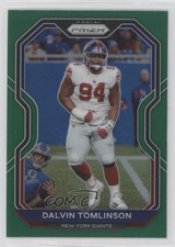2020 Panini Prizm Green Prizm Dalvin Tomlinson #165 yv5