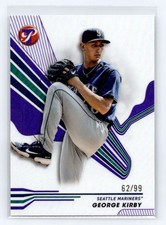 2024 Topps Pristine #222 George Kirby Pristine Purple Refractors #/99