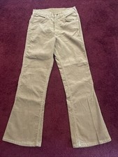 Vintage 1970s Oshkosh B  Gosh Brown Corduroy Bell Bottoms Women  s 6