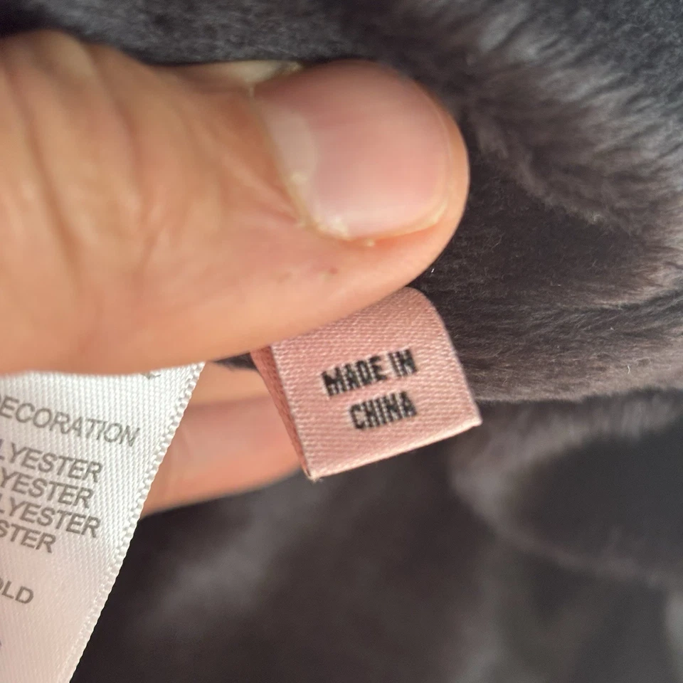 Chaqueta acolchada negra Juicy Couture cinturón con capucha de piel sintética y riñonera niñas M 10/12 Foto 4 de 4