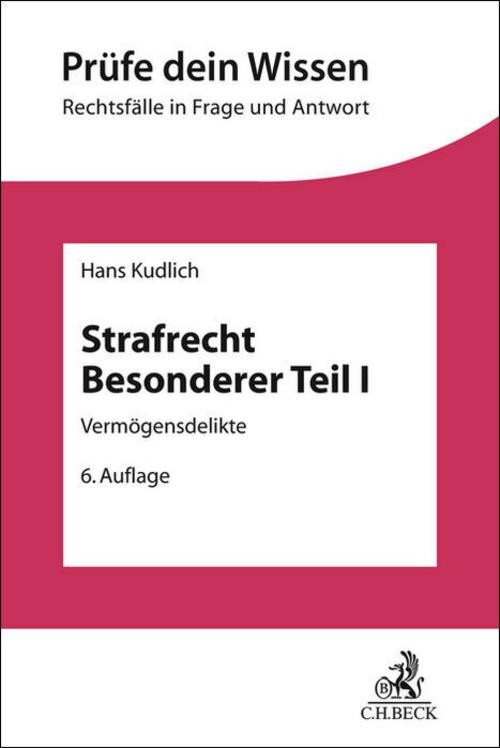Strafrecht Besonderer Teil I Hans Kudlich