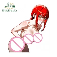 EARLFAMILY 5.1" Makima Car Sticker Personality Skateboard Drifting Vehicle Decal