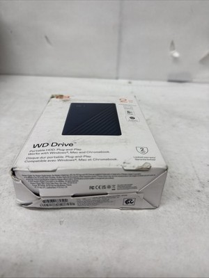 NEW WD Drive - External 2TB Hard Drive With SuperSpeed USB-A (FREE S&H)!