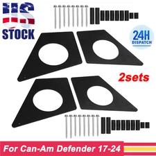 2 Sets Speaker Roof Mounts -Fits most 6.5"SPEAKERS For 2017-24 Can Am Defender