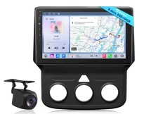 6+64 Android 9"QLED Screen Car Stereo Radio GPS CarPlay For Dodge RAM 2500 13-18