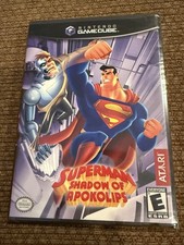 Superman Shadow of Apokolips Nintendo GameCube BRAND NEW FACTORY SEALED 2003 USA