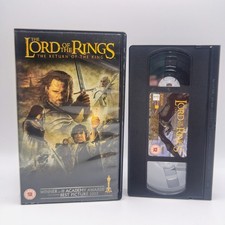 The Lord Of The Rings Return Of The Kings VHS Video Tape