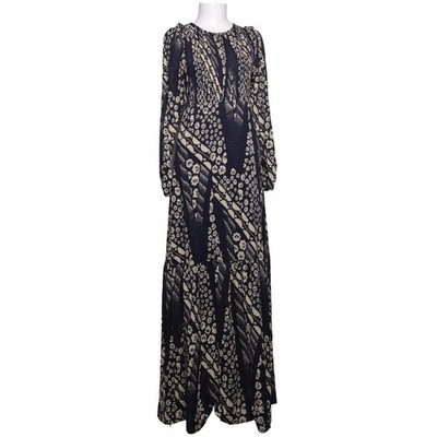 Ba&sh, Maxikleid, Größe: L, Schwarz/Mehrfarbig, Elasthan/Polyester/Viskose #fOB