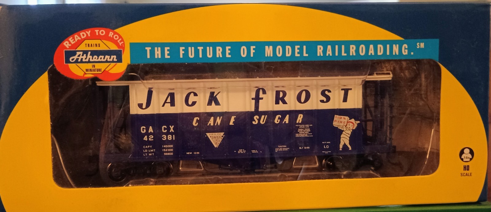 Athearn Jack Frost 40' 2600 CF Airslide Early GACX 42381 #87545 | eBay