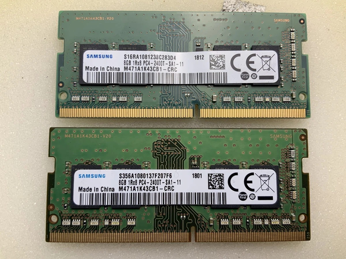 Samsung PC4-19200 (DDR4-2400) Bus Speed Computer RAM 16 GB Total