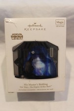 2010 Hallmark Keepsake Ornament Star Wars His Master's Bidding - Star Wars