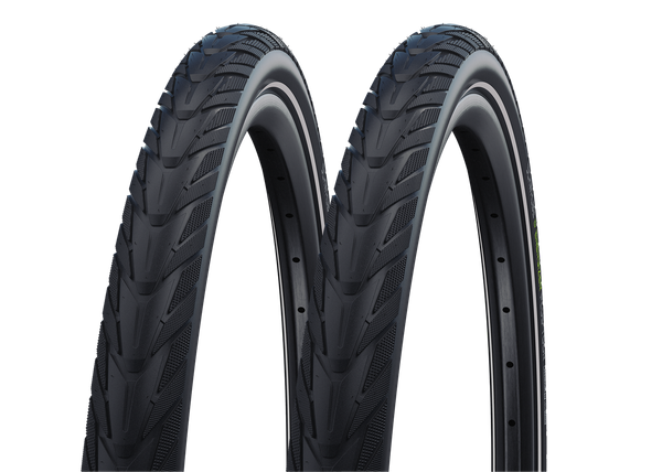 2X Schwalbe Energizer Plus 50-584 Drahtreifen Greenguard 27.5X2.00 Fahrradreifen-image