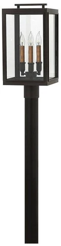 Sutcliffe 20" High Oil Rubbed Bronze Outdoor Post Light - Picture 1 of 4