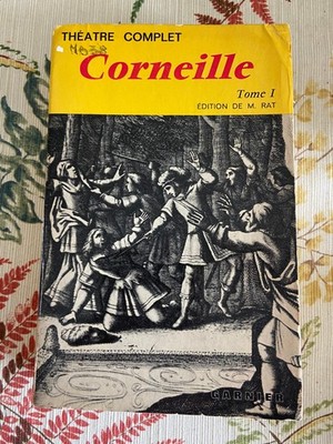 Pierre Corneille theatre Complet Tome I CLASSIQUES GARNIER vintage 1961