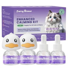 Cat Calming Diffuser Kit 2 Diffusers  4 Refills   Pheromone Behavior Su