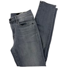 Vince Mason Relaxed Rolled Grey Stretch Denim Jeans Womens Size 26 Made in USA
