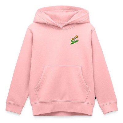 Dandelion Blumen Stickerei Kinder Premium Organic Hoodie