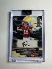 Fernando Mendoza AUTO 🔥 Silver Age ❤️‍🔥 TRUE 1/1 🔥 Color Match ❤️‍🔥...