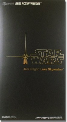 Luke Skywalker Jedi Knight RAH 200 Star Wars - Medicom Toy 2004 MISB