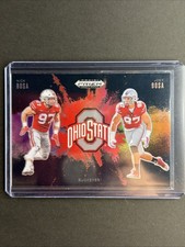 2025 Panini Prizm Draft Picks - Color Blast Nick Bosa Joey Bosa Dual Ohio State