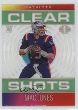 2021 Panini Illusions Clear Shots Emerald Mac Jones #CS-20 11nu