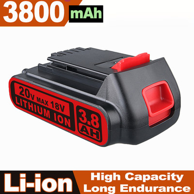 NEU Für BLACK+DECKER Akku 18V 3,8 Ah Lithium BL2018 BL1318 BL4018 BL1518 LBXR20