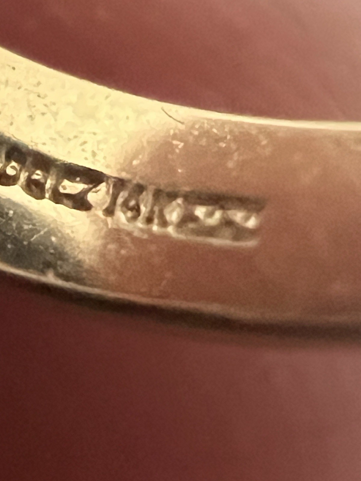 Mexico 14K Gold Diamonique DQ Cubic Zirconia CZ Toe Ring