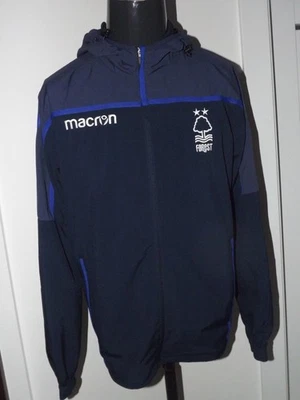 2018-19 Nottingham Forest Macron Track Jacket Hood (L) Football Shirt Jersey - Image 1 of 4