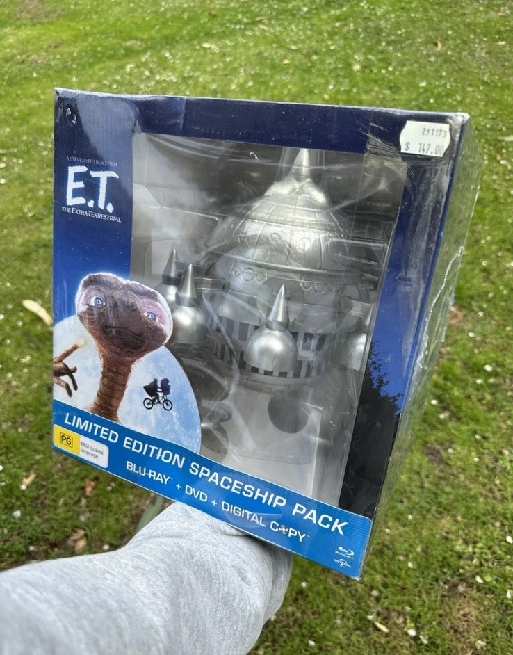 Nuevo Blu-ray ET The Extra Terrestrial con Nave Espacial Iluminada Sellado Foto 2 de 4